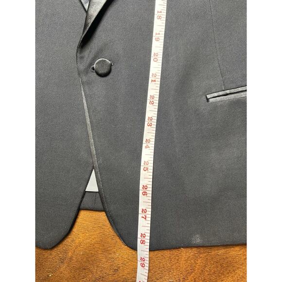 VTG Designer Christian Dior Monsieur Paris New York Suit Jacket Tuxedo Sz Medium - Picture 9 of 15